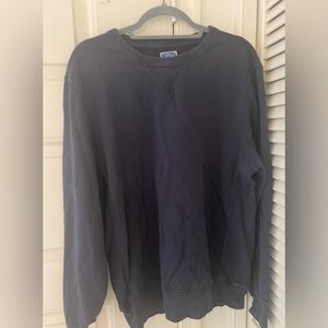 VGU J Crew Men’s Garment Dyed French Terry Sweatshirt. Size L